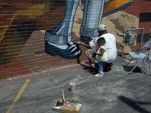 wayne county mural contest damon reed