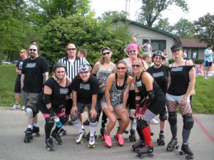 dire skates take the Fireworks 5k