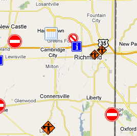 road construction wayne county indiana