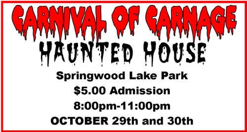 richmond parks department haunted house