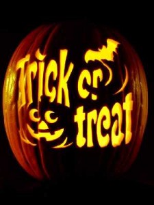trick or treat pumpkin